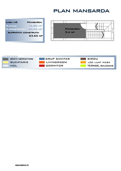 Proiect H6 — catalog SC SOFIA INVEST CONSTRUCT SRL